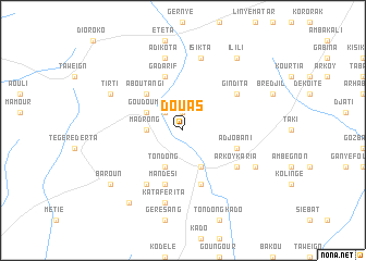 map of Douas