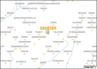 map of Dou Azer