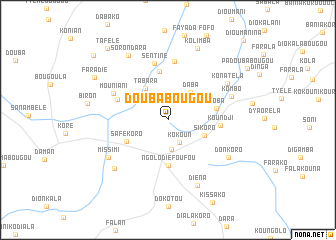 map of Doubabougou