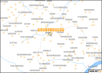 map of Doubabougou