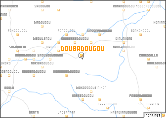 map of Doubadougou
