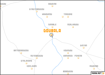 map of Doubala