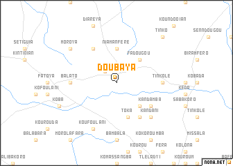 map of Doubaya