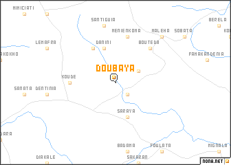 map of Doubaya