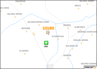 map of Douba