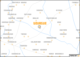 map of Doubgué