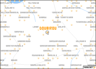 map of Doubirou