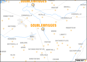 map of Double Bridges