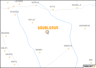 map of Double Run