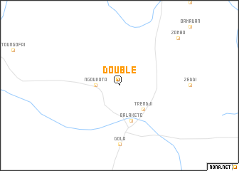 map of Doublé