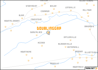 map of Doubling Gap