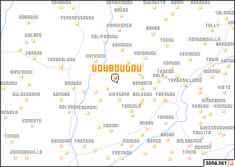 map of Douboudou