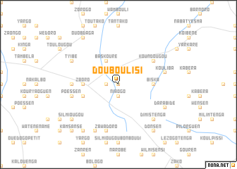 map of Douboulisi