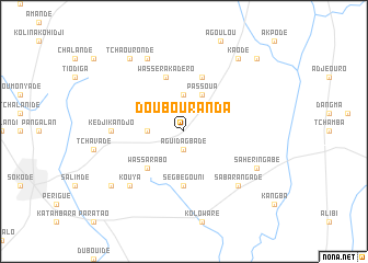 map of Doubouranda