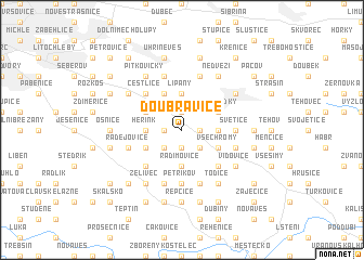 map of Doubravice