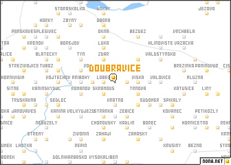 map of Doubravice