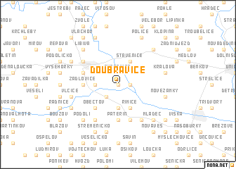map of Doubravice