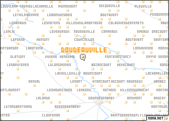 map of Doudeauville