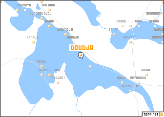 map of Doudja