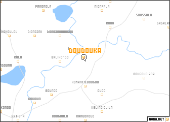 map of Doudouka