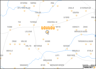 map of Doudou