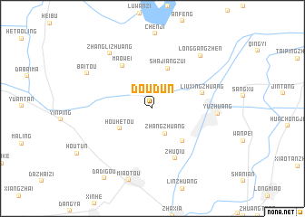 map of Doudun