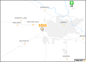 map of Doud