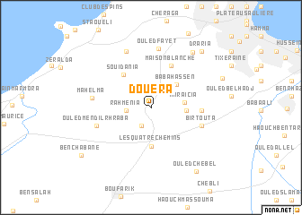 map of Douera