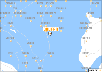 map of Doufan