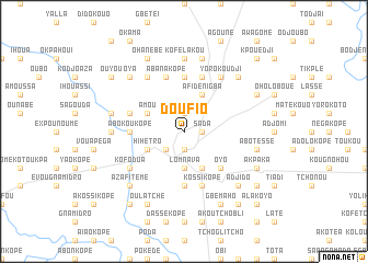 map of Doufio