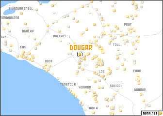 map of Dougar