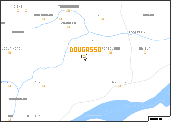 map of Dougasso