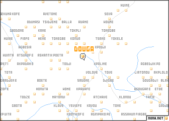 map of Douga