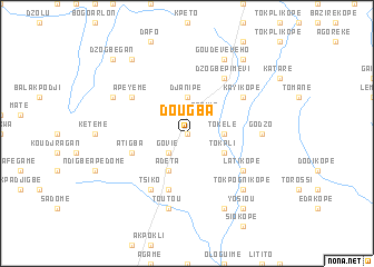 map of Dougba