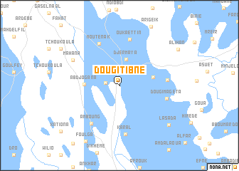 map of Dougi Tibne