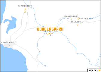 map of Douglas Park
