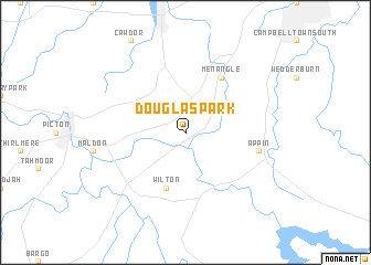 map of Douglas Park
