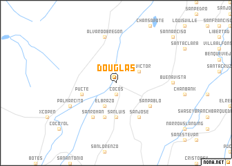 map of Douglas