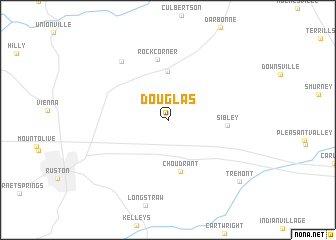 map of Douglas