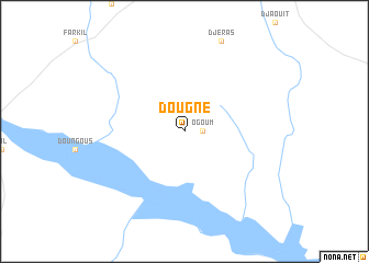 map of Dougné