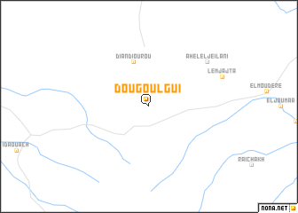 map of Dougoulgui