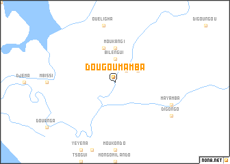 map of Dougou Mamba