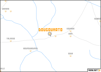 map of Dougoumato