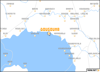 map of Dougouma