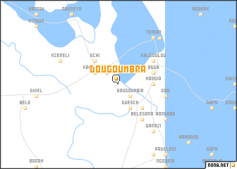 map of Dougoumbra