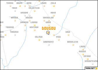 map of Dougou