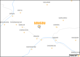 map of Dougou