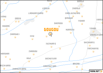 map of Dougou
