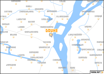 map of Douhe