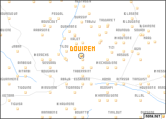 map of Douirem